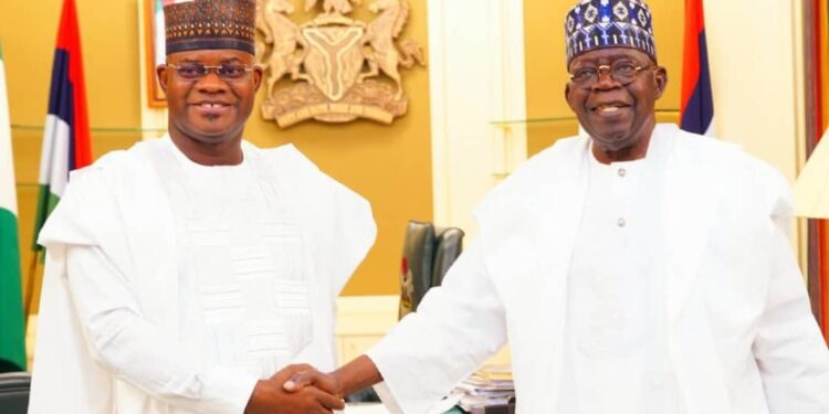 Bello Pays Farewell Visit To President Tinubu In Abuja