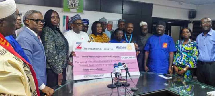 Rotary International donates $14mln For Polio Eradication In Nigeria
