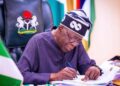 President Tinubu Returns To Abuja, Signs N28.8tln 2024 Budget Into Law