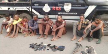 Police Parade 8 Suspects For Kidnapping Of Ekiti Pupils , Teachers