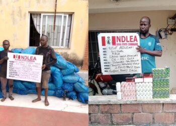 NDLEA Uncovers Illicit Drug Consignment Concealed In Vehicle Engine, Arrests Two Grandpa