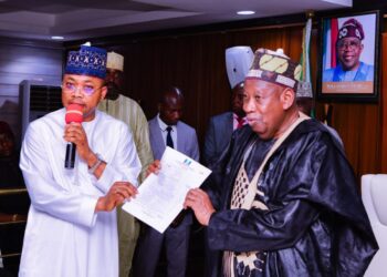 Ganduje Applauds Ododo Over Conduct of Ondo Governorship Primaries