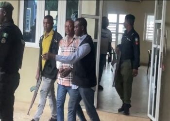 Ex-Oyo PMS Chairman, Auxiliary, Paraded Before Newsmen By Police