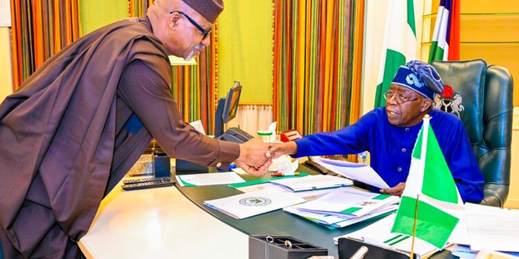 Abiodun Meets Tinubu, Thanks Him For Conferring GCON On Awujale