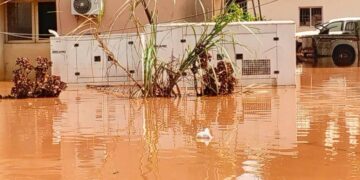 INEC Office In Benin Submerged By Floods, Voter Enrollment Machines, Other Items Affected