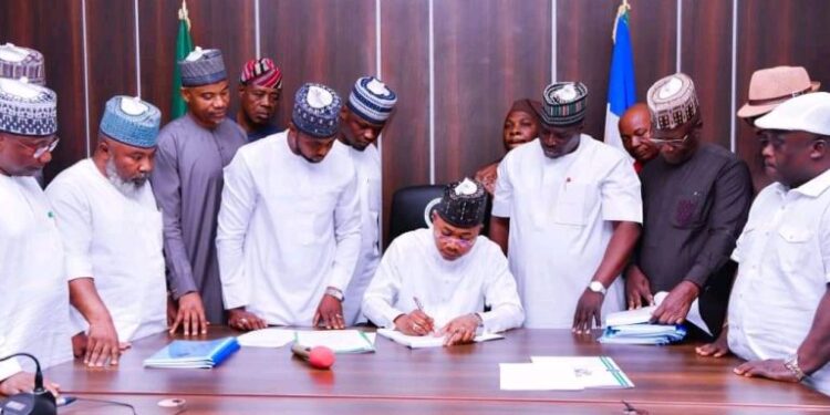 Ododo Signs Kogi Anti Corruption Agency Bill, Six Others Into Law