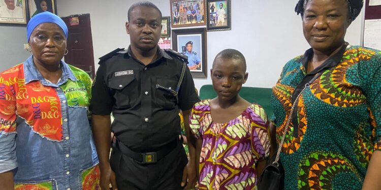 LASG, Police Rescue Abused Child, Arrest Culprit , Funmi Faith
