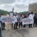 SSANU, NASU Members In FUL Stage Peaceful Protest To Demand Withheld Salaries