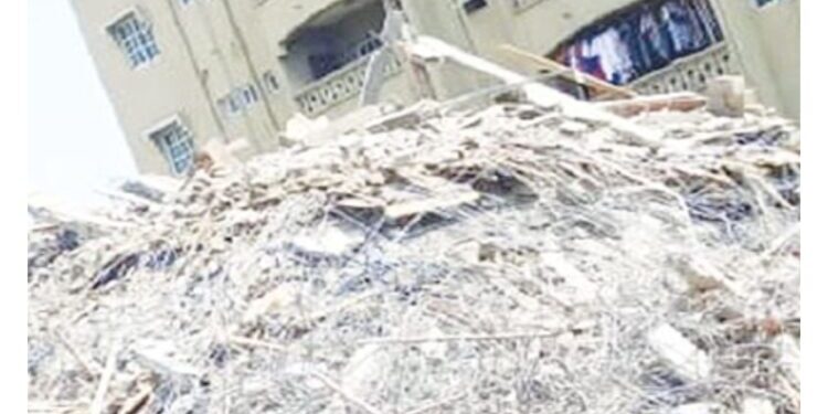 Lagos Confirms 5 Dead In Maryland Two-storey Building Collapse