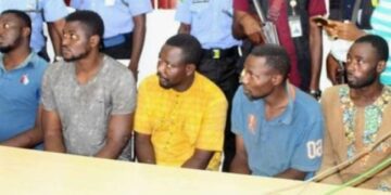 Court Sentences Five Offa Robbery Suspects To Death By Hanging