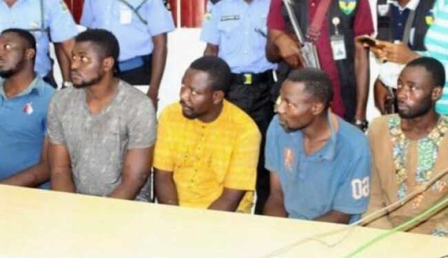 Court Sentences Five Offa Robbery Suspects To Death By Hanging