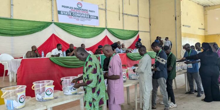 Anyebe, Karaku Emerge New Chairman, Secretary Of PDP In Kogi State