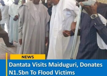 Elder Statesman, Aminu Dantata Donates N1.5billion To Maiduguri Flood Victims