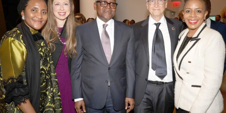 In Picture :  Relaunch Of The Capital Campaign For The Africa Center Wednesday, September 25, 2024, New York City