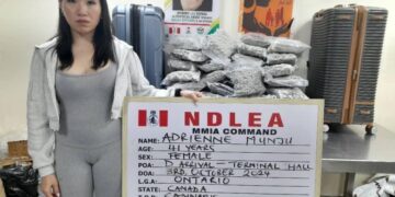 Court Sentences Canadian Woman To 11years Imprisonment For Drug Trafficking