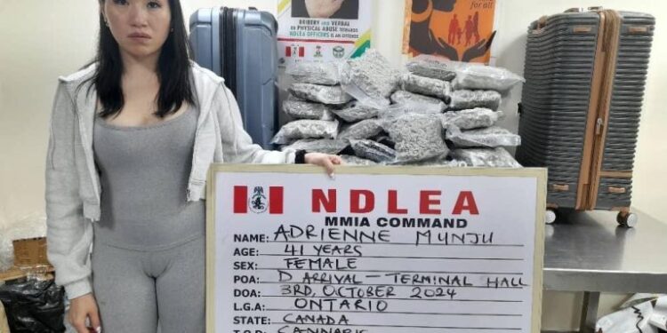 Court Sentences Canadian Woman To 11years Imprisonment For Drug Trafficking