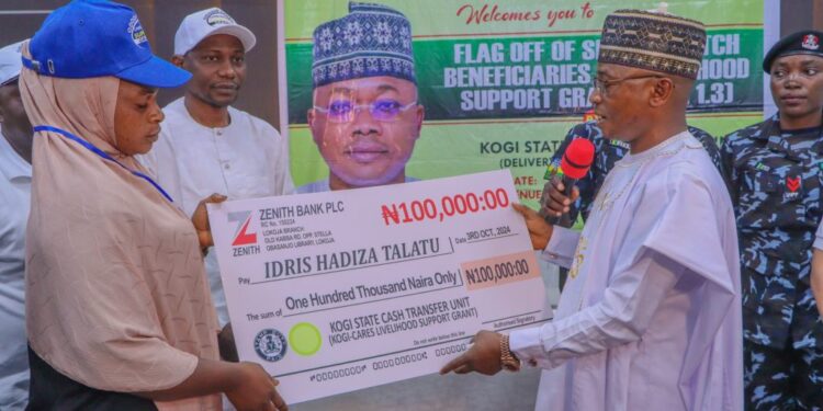 Ododo Flags Off Disbursement Of N800mln To 8,000 Vulnerable Persons In Kogi