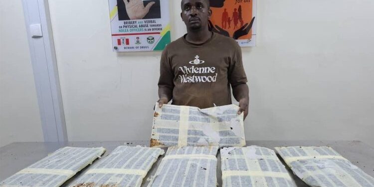 Thailand Returnee In NDLEA Net Over  N3.1billion Worth Of Heroin Concealed In Six Bags
