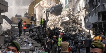Israeli Airstrike In Central Beirut Kills 11 Persons