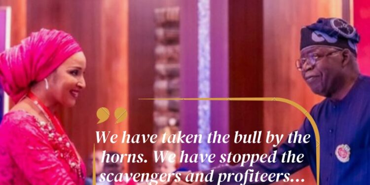 Economic Recovery Plan On The Right Path, Tinubu Says At Inauguration Of 7 New Ministers