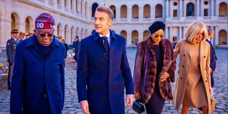 President Bola Tinubu’s State Visit To France In Pictures