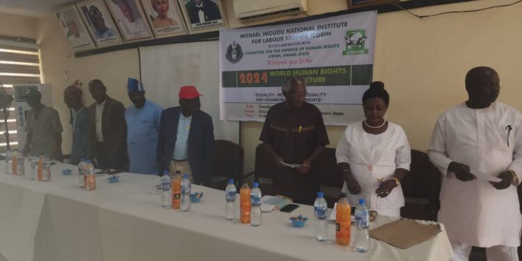 MINILS,CDHR Organise Lecture To Mark World Human Rights Day In Ilorin