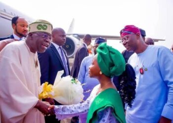 President Tinubu Arrives Lagos For Christmas, New Year Holidays