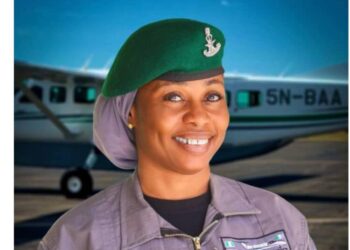 NCS Unveils First Female Pilot, Olanike
