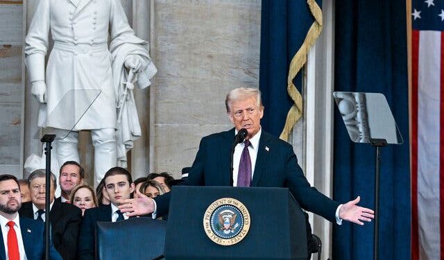 Full Inaugural Speech of Donald J. Trump, 47th President of America January 20, 2025
