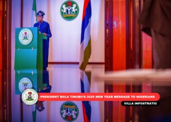 PRESIDENT BOLA TINUBU’S 2025 NEW YEAR MESSAGE TO NIGERIANS