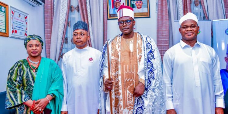 Ex-Gov. Yahaya Bello Receives Rousing Welcome To Okene, Calls For Support For President Tinubu