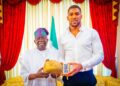Boxing Champion, Anthony Joshua Visits President Tinubu