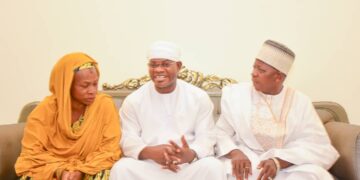 New Year : Governor Ododo’s Parents Visit Former Governor Yahaya Bello