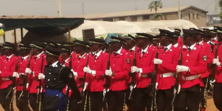 Police Training School Graduates 587 Constables