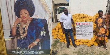 Wanted Female Lagos Drug Kingpin, Alhaja Ajoke Aladiye In NDLEA Net