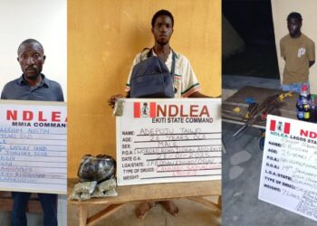 NDLEA Foils Attempt To Import 3.50kg Drug To UK, Arrests Two Suspects