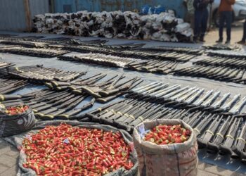 Customs Handover 3,897 Riffles, Cartridges To NCCOSALW