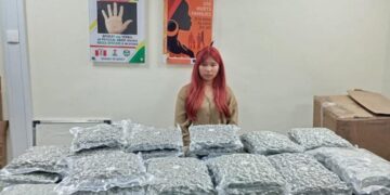NDLEA Arrests Thai Lady While Attempting To Smuggle 46.60kg Illicit Drugs Into Nigeria