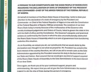 State Of Emergency : Amaewhule Says Fubara’s Repeated Disregard For Court Rulings Caused The Crisis