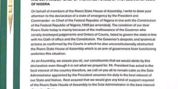 State Of Emergency : Amaewhule Says Fubara’s Repeated Disregard For Court Rulings Caused The Crisis