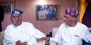 President Tinubu Pays Tribute To Former President Olusegun Obasanjo@88
