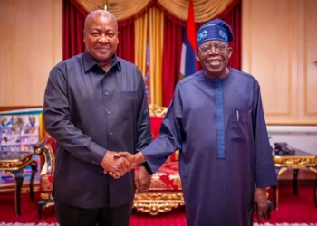 Tinubu Receives Ghana’s President Mahama In Abuja