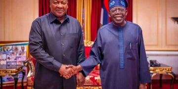Tinubu Receives Ghana’s President Mahama In Abuja