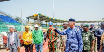 NSF : Abiodun Inspects Facilities, Says Ogun Ready To Host Best Festival
