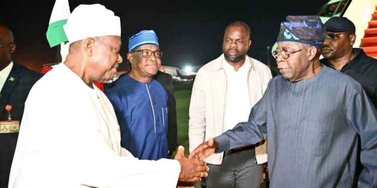 President Tinubu Back In Nigeria After 18-day Trip
