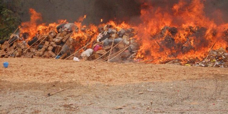 NDLEA Destroys 1.6mkg Illicit Drugs, Largest Seized Cocaine, Heroin Across Lagos, Ogun, Oyo States