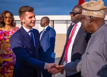 President Tinubu Arrives Rome For Inauguration Of Pope Leo XIV