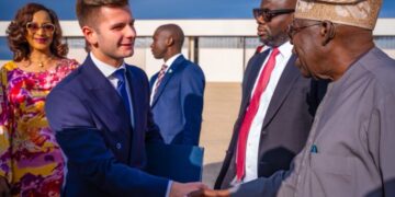 President Tinubu Arrives Rome For Inauguration Of Pope Leo XIV