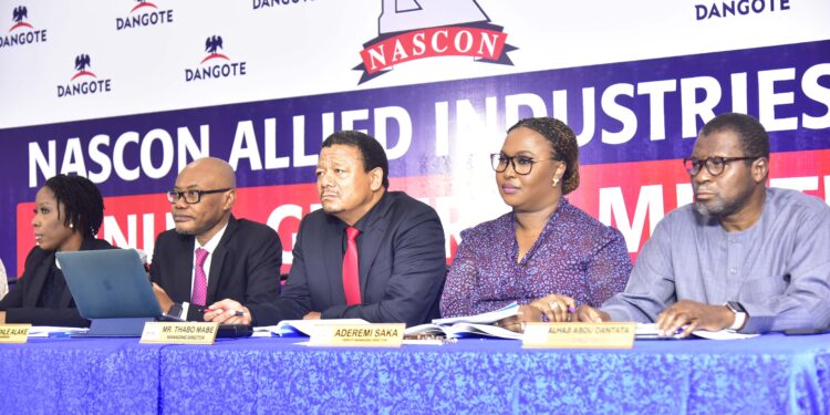 NASCON Records100% Growth In Dividend Payout, Attributes Higher Profitability To Massive Expansion Drive