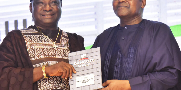Dangote Cement Rewards Distributors, Customers With CNG-Trucks, N11billion Cash At Awards Nite